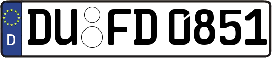 DU-FD0851