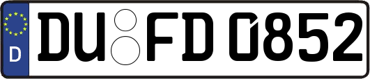 DU-FD0852