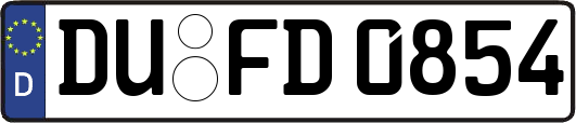 DU-FD0854