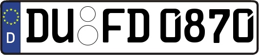 DU-FD0870