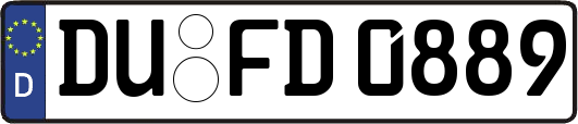 DU-FD0889