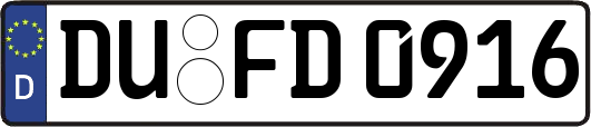DU-FD0916