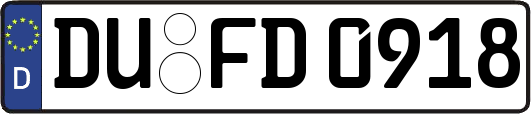 DU-FD0918