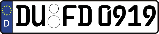 DU-FD0919