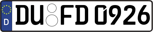 DU-FD0926