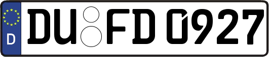 DU-FD0927