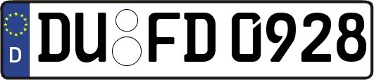 DU-FD0928