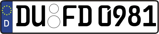 DU-FD0981