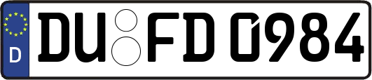 DU-FD0984