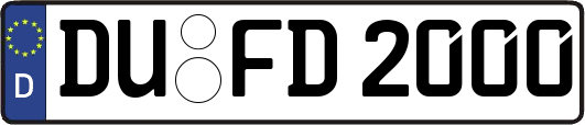 DU-FD2000