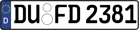 DU-FD2381