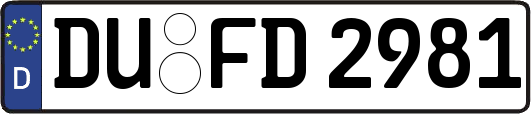 DU-FD2981