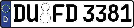 DU-FD3381