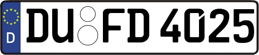 DU-FD4025