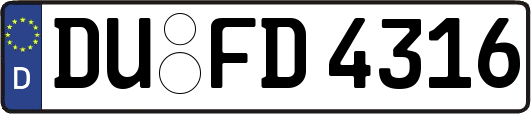 DU-FD4316