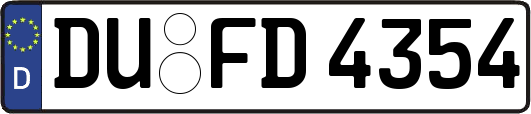 DU-FD4354