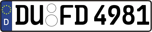 DU-FD4981