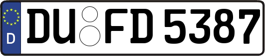 DU-FD5387
