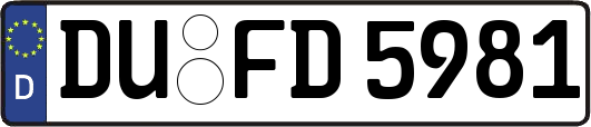 DU-FD5981