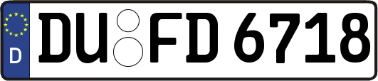 DU-FD6718