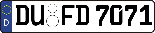 DU-FD7071