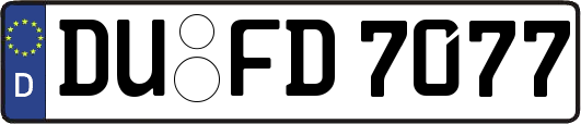 DU-FD7077