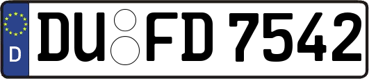 DU-FD7542
