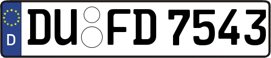 DU-FD7543