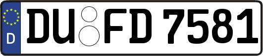 DU-FD7581