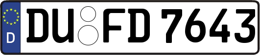 DU-FD7643