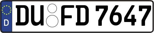 DU-FD7647