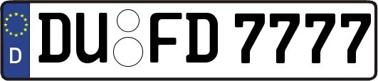 DU-FD7777