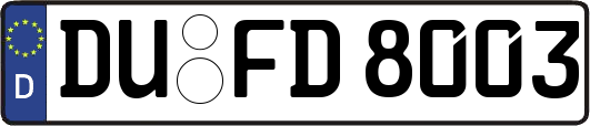 DU-FD8003