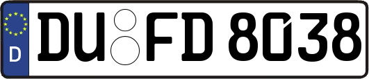 DU-FD8038