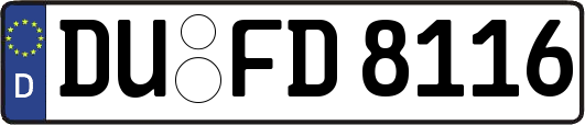 DU-FD8116