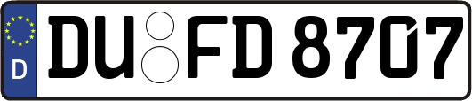 DU-FD8707