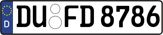 DU-FD8786