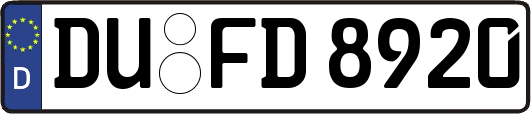 DU-FD8920