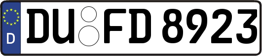 DU-FD8923