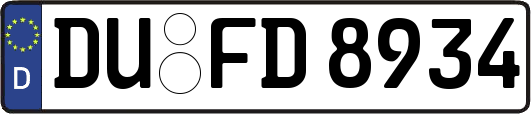 DU-FD8934