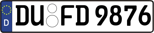 DU-FD9876