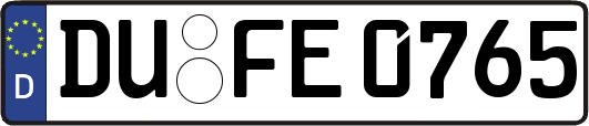 DU-FE0765