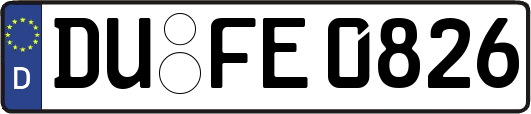 DU-FE0826