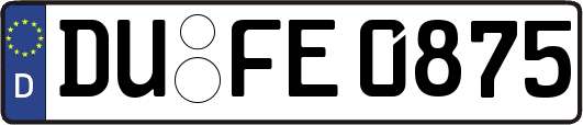DU-FE0875