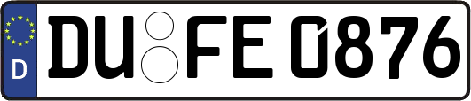 DU-FE0876