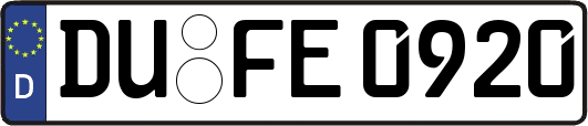 DU-FE0920