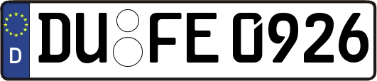 DU-FE0926