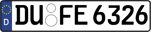 DU-FE6326