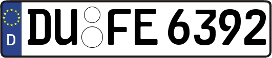DU-FE6392