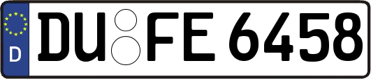 DU-FE6458